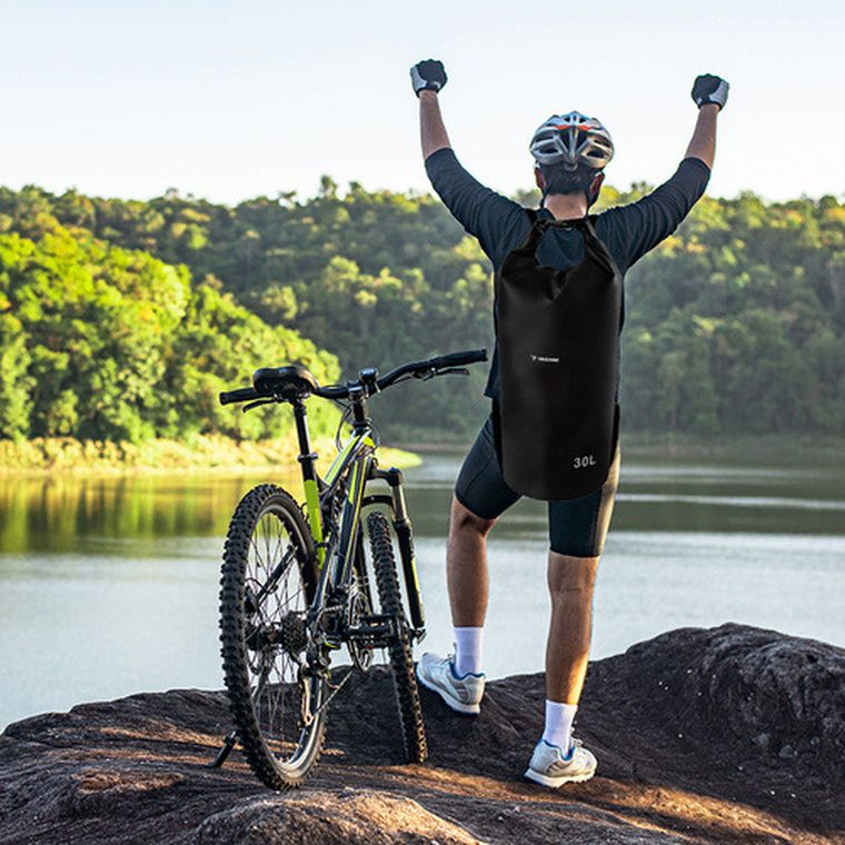 Trizand, worek wodoszczelny, czarny, 30l