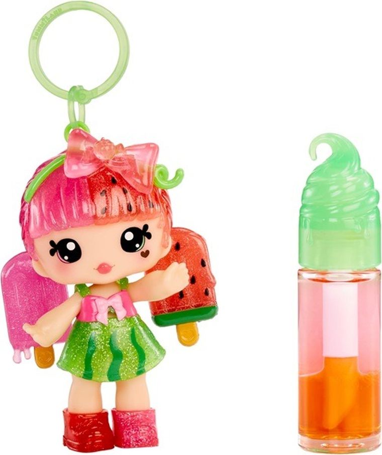 Yummiland, Lip Gloss Mystery Color, laleczka + pachnący błyszczyk DIY do ust