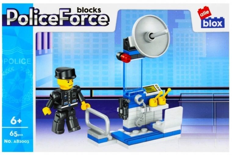Alleblox, Policja, klocki konstrukcyjne