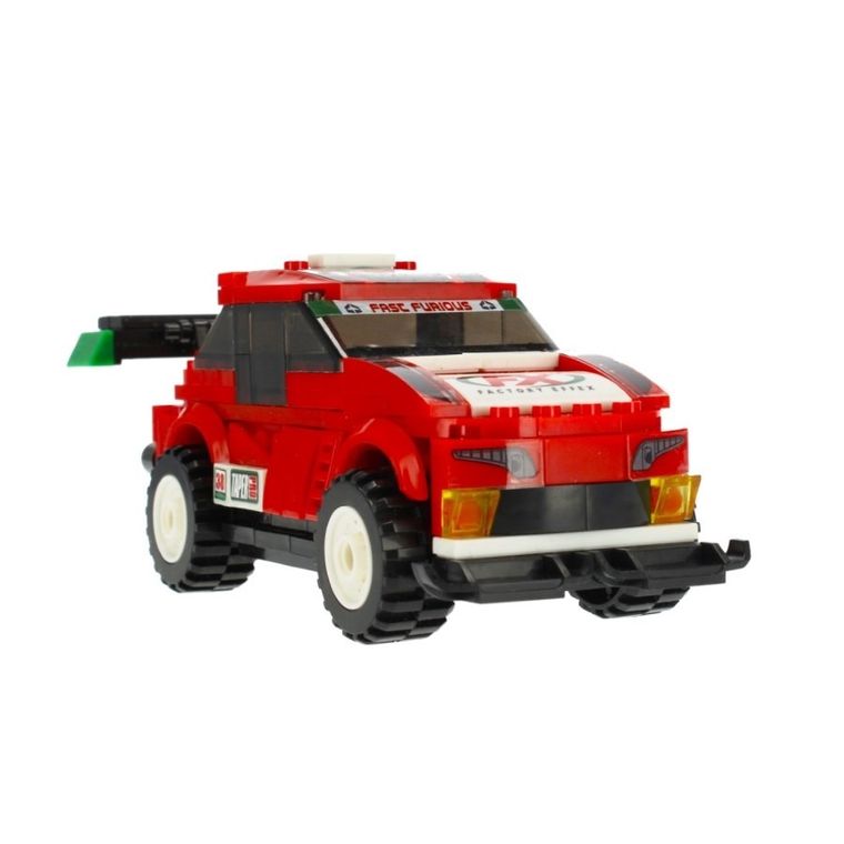 Alleblox, samochód wyścigowy, klocki konstrukcyjne, 255 elementów