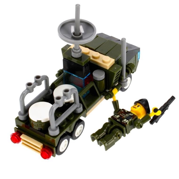 Alleblox, wojsko, klocki konstrukcyjne