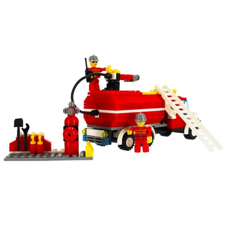 Alleblox, wóz strażacki, klocki konstrukcyjne, 299 elementów