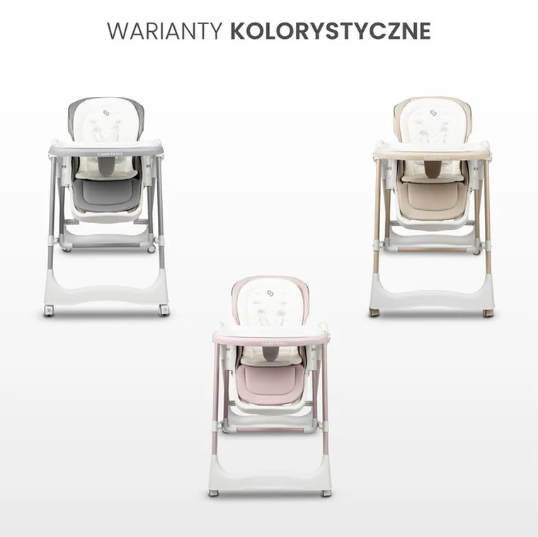 Caretero, Nesto, krzesełko do karmienia, beige