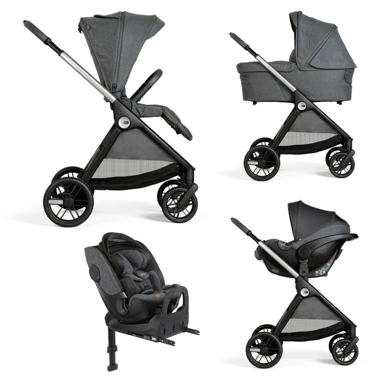 Chicco, Gran Comfort, gondola do wózka, Black Satin