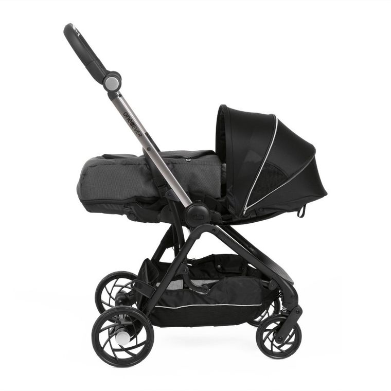 Chicco, One4Ever, wózek spacerowy z dwoma siedziskami, Pirate Black
