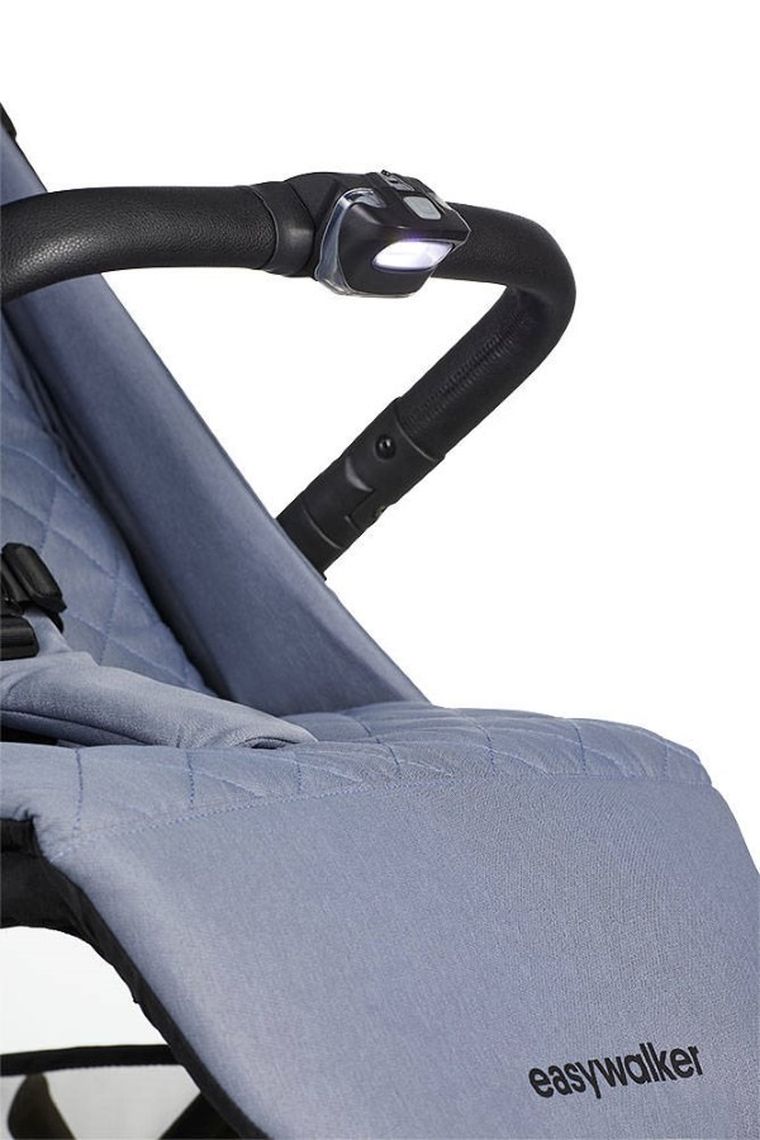 Easywalker, Jackey, kompaktowy wózek spacerowy, Steel Grey