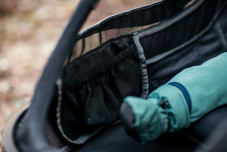 Hamax, Cocoon, przyczepka rowerowa, podwójna, Grey/Black