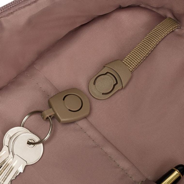 Peterson, plecak podróżny z portem USB, beżowy