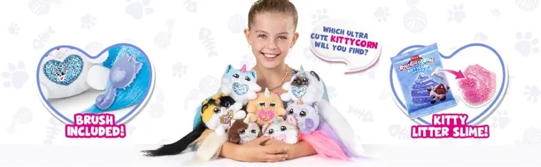 Rainbocorns, Kittycorn Surprise, kotorożec, maskotka niespodzianka, 1 szt.