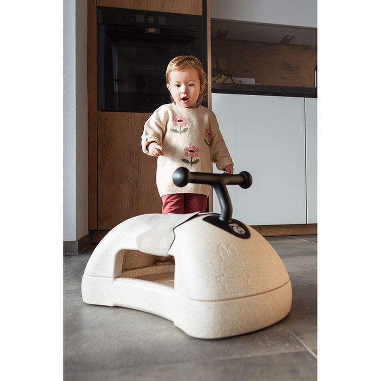 Scoot & Ride, Miffy, My First, ewolucyjny jeździk pchacz, sand, 3w1