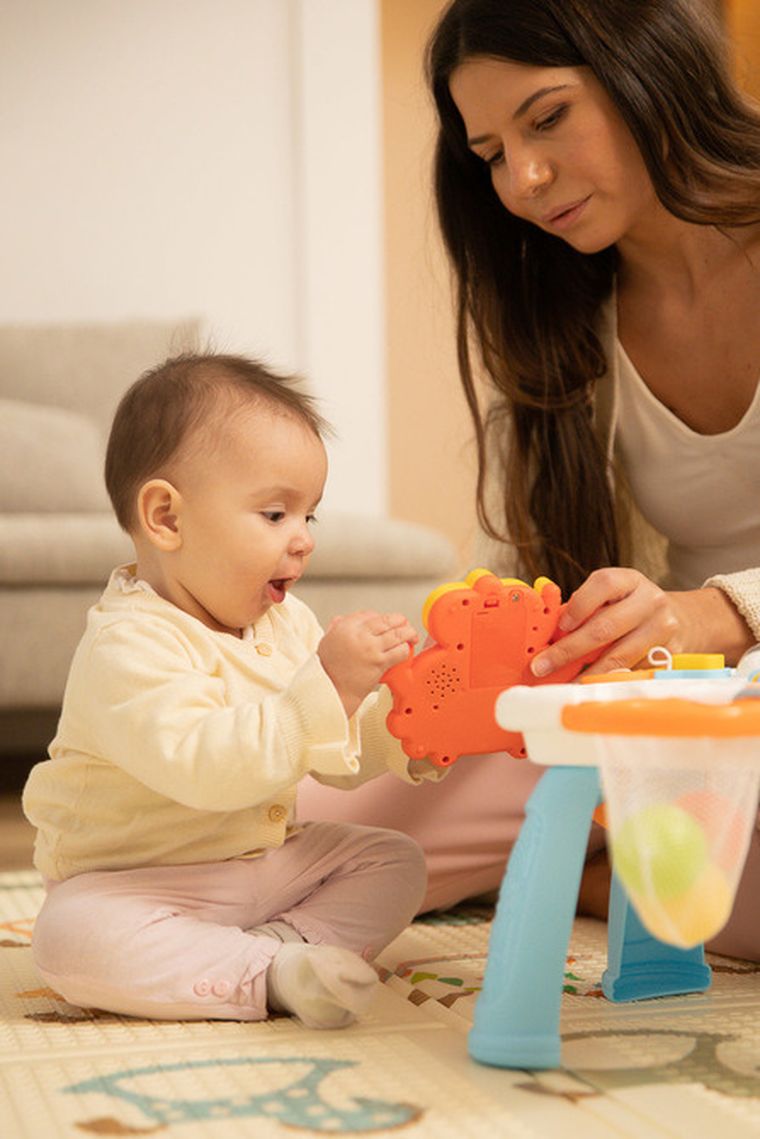 Toyz, Spark, chodzik, stolik edukacyjny, 2w1, grey