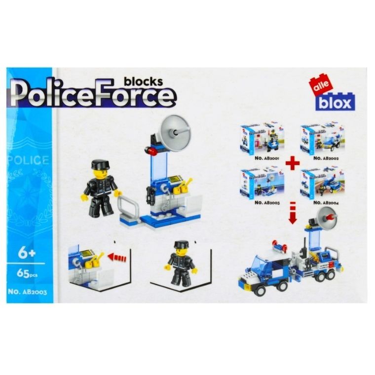 Alleblox, Policja, klocki konstrukcyjne