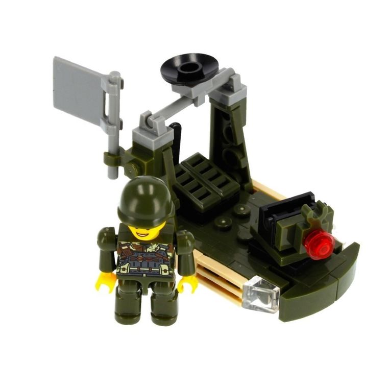 Alleblox, wojsko, klocki konstrukcyjne