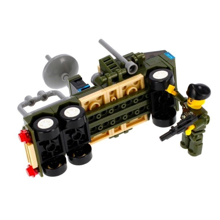 Alleblox, wojsko, klocki konstrukcyjne