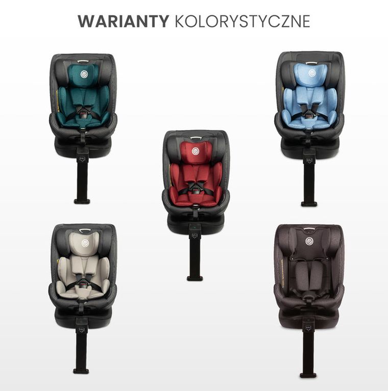 Caretero, Fortis i-Size, fotelik samochodowy, graphite, 40-150 cm