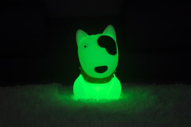 Dhink, Piesek, lampka silikonowa