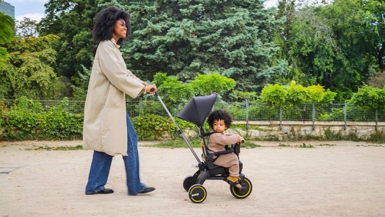 Doona, Liki S5, rowerek trójkołowy, składany, nitro black