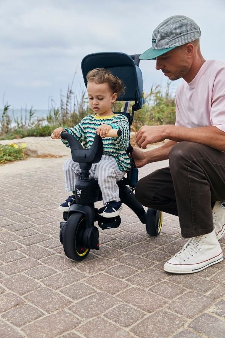 Doona, Liki S5, rowerek trójkołowy, składany, ocean blue