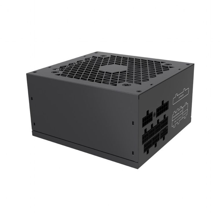 Gembird, zasilacz komputerowy, ATX 750W, aktywne PFC 12 cm, fan 80