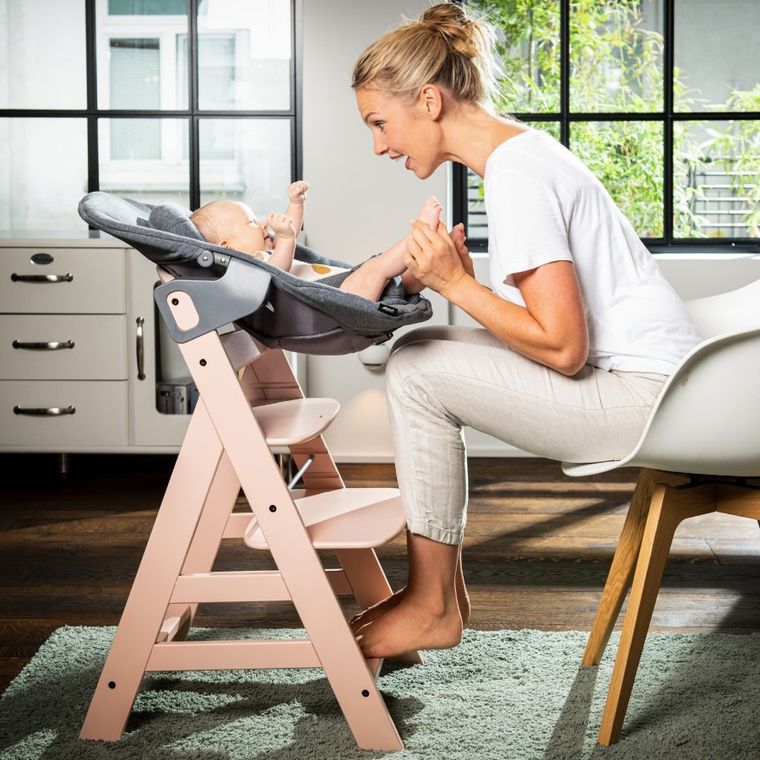 Hauck, Alpha Premium, leżaczek, Grey