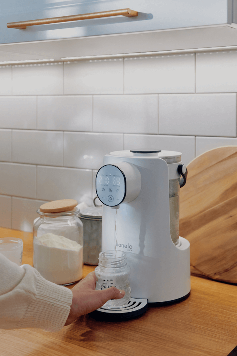 Lionelo Care, ekspres do przygotowywania mleka, White Natural