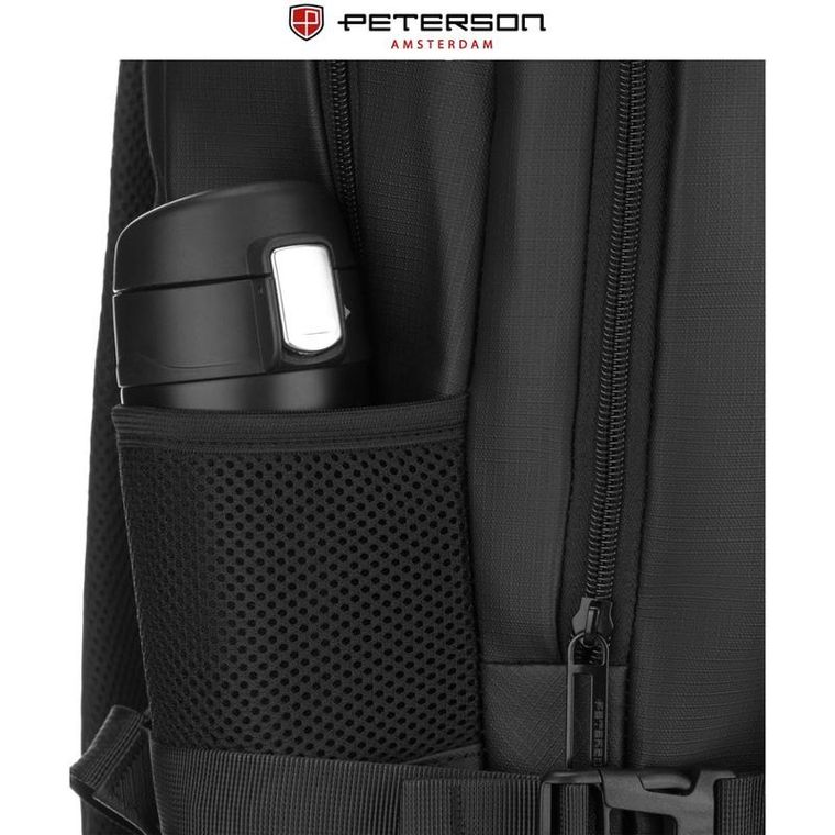 Peterson, plecak podróżny, czarny