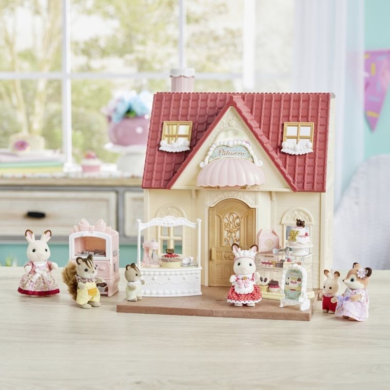 Sylvanian Families, Cukiernia pełna pyszności, zestaw akcesoriów, 5807