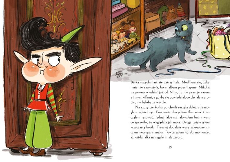 24 psikusy elfa Mareczka