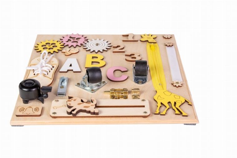 3toysm, tablica manipulacyjna, 30-30 cm