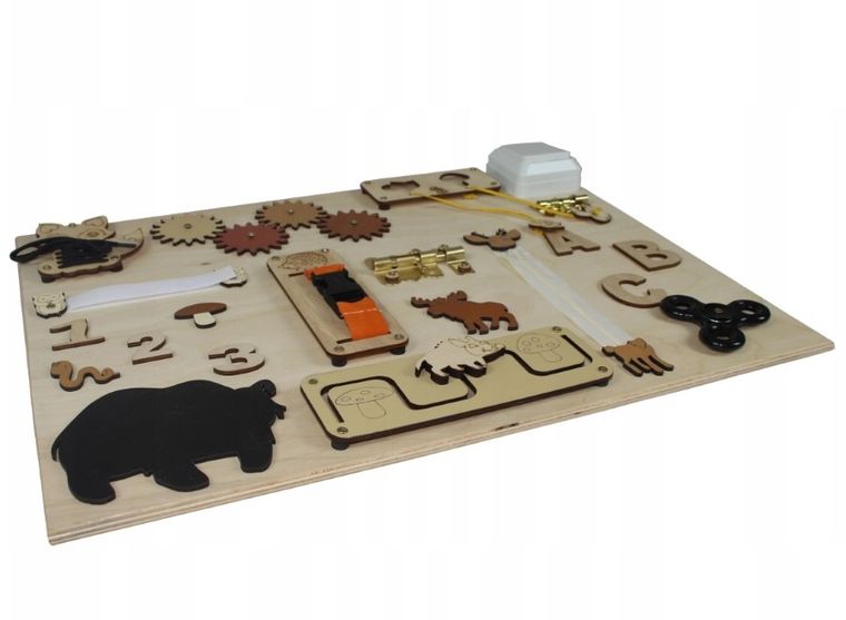 3toysm, tablica manipulacyjna, las, 37,5-50 cm