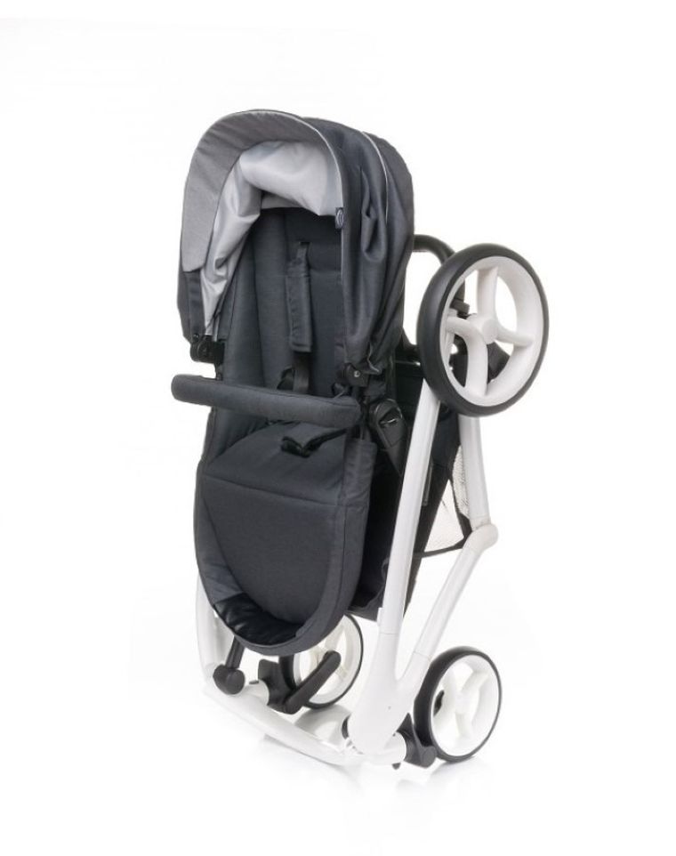 4Baby, Cosmo, wózek wielofunkcyjny 2w1, Dark Grey