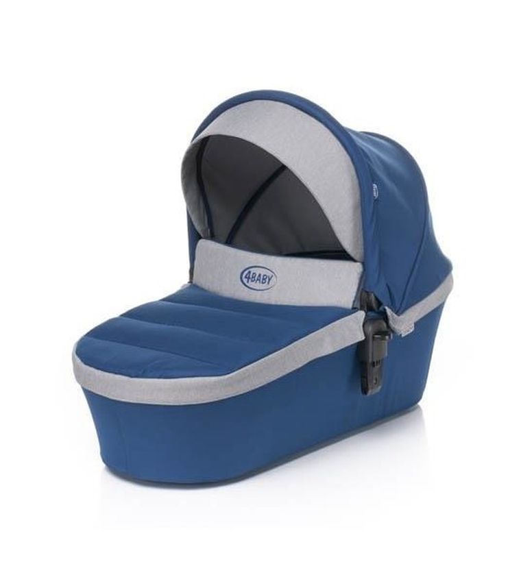 4Baby, Cosmo, wózek wielofunkcyjny 2w1, Navy Blue