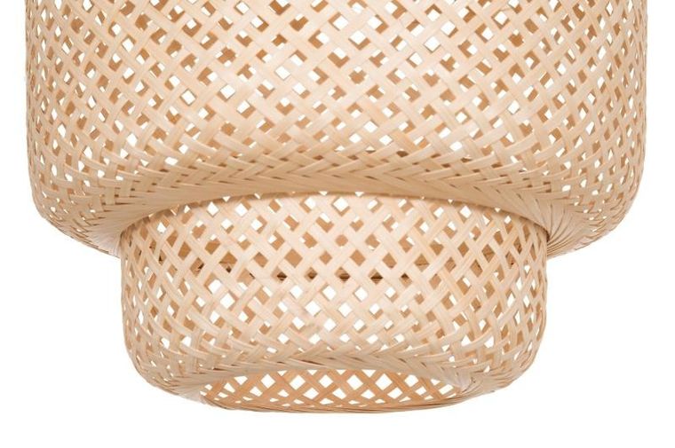 4living, lampa sufitowa z bambusowej plecionki, ø 30 cm