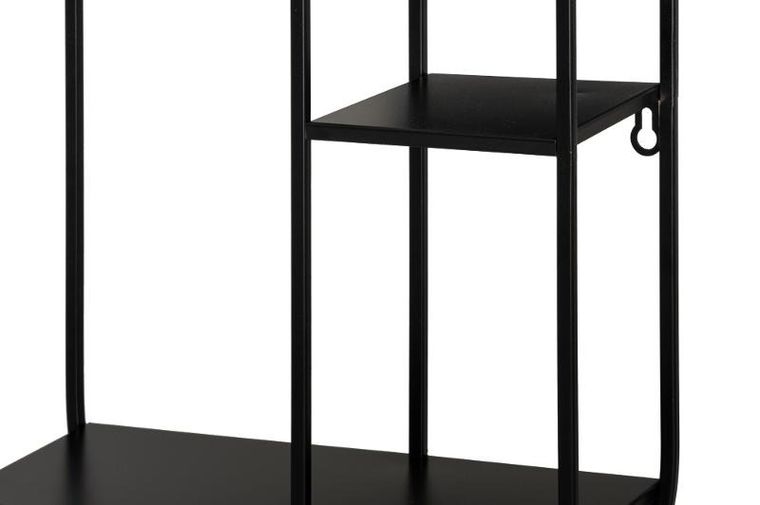 4living, owalna półka ścienna siiri, 35-60 cm