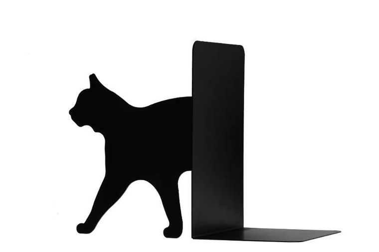 4living, podpórka do książek, kot