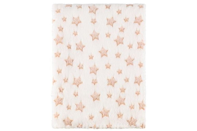 4living, polarowy koc z maskotką, 75-100 cm