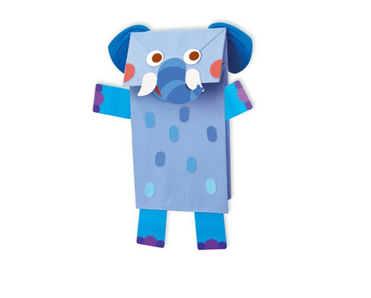 4M, Zestaw kreatywny, Papierowe pacynki