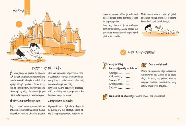 50 rzeczy które musisz zrobić, zanim skończysz 13 lat