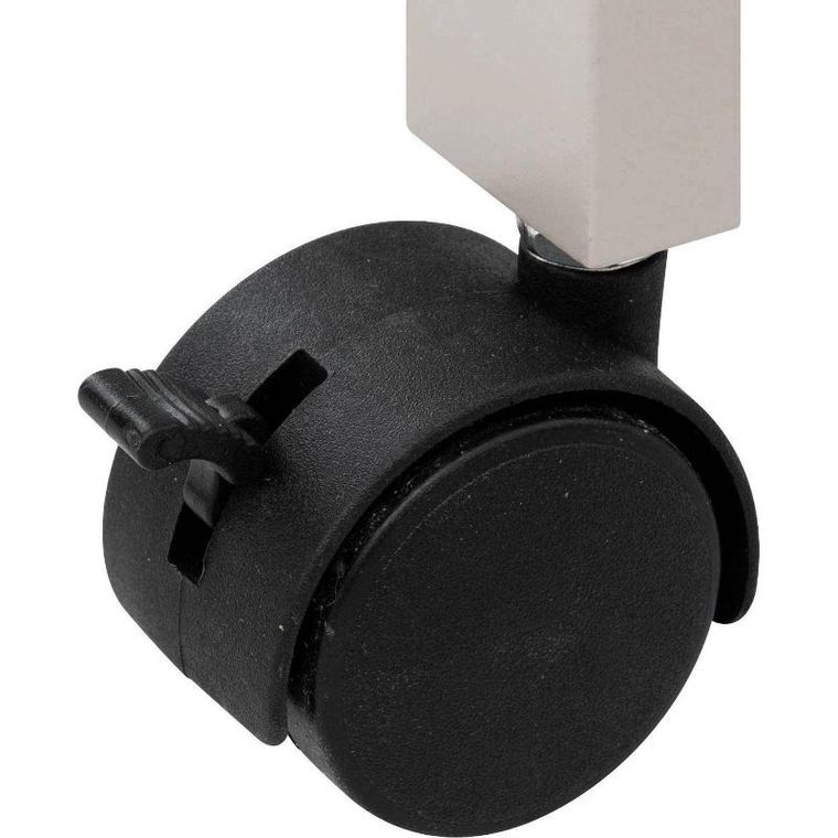 5five Simply Smart, bardzo wąski regał łazienkowy na kółkach, 3 półki, szer. 15 cm