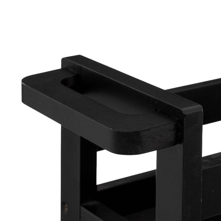 5five Simply Smart, bardzo wąski regał łazienkowy na kółkach, 3 półki, szer. 15 cm