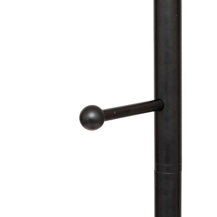 5five Simply Smart, Blackmarble, wieszak na płaszcze z 6 metalowymi uchwytami, 173 cm