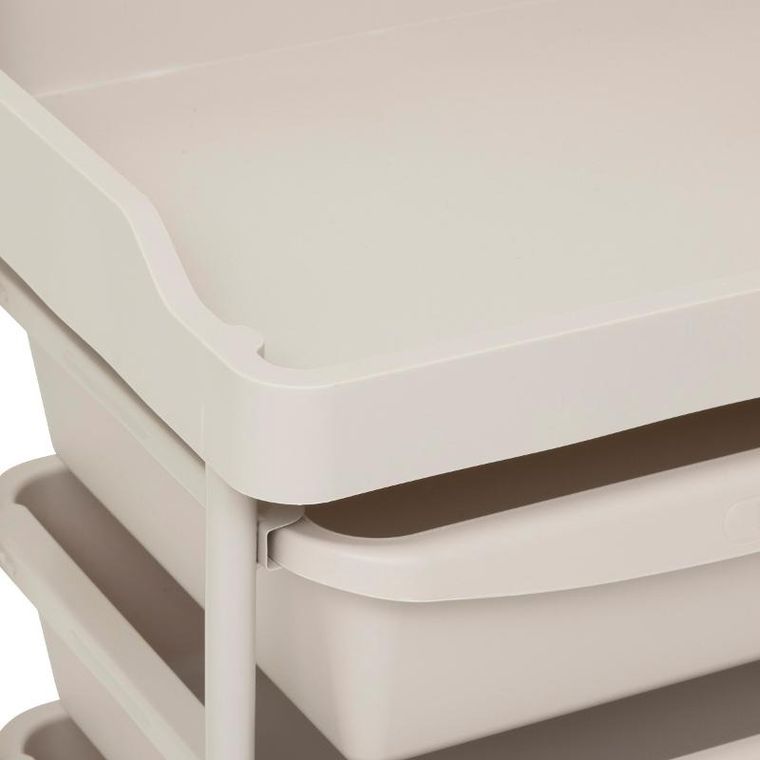5five Simply Smart, Deskolor, mobilny organizer, 6 szuflad, 82 cm