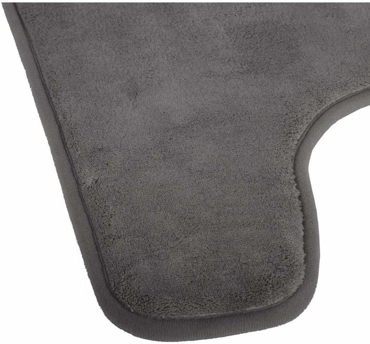 5five Simply Smart, dywanik pod WC, 48-48 cm, szary