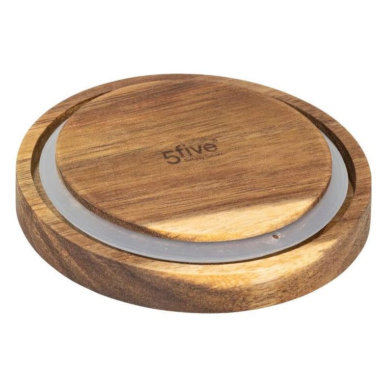 5five Simply Smart, Harmony, szklany słoik z drewnianą pokrywką, 3l