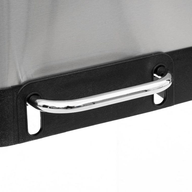 5five Simply Smart, kosz na śmieci, dwukomorowy, Ariane, ze stali nierdzewnej, z pedałem, 2-30 l