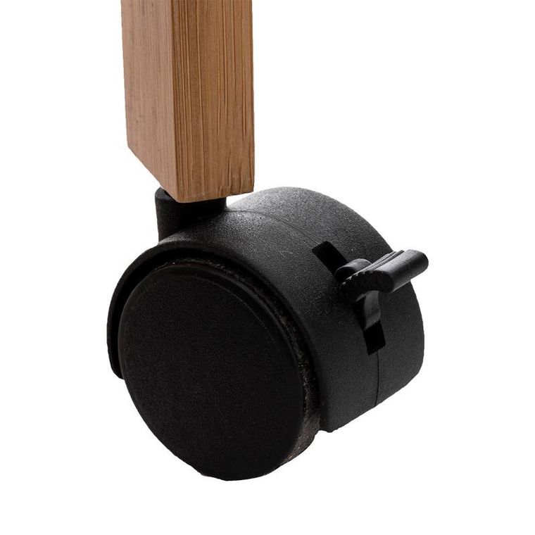 5five Simply Smart, mobilny regał kuchenny, Linha, z szufladką i blatem, bambusowy