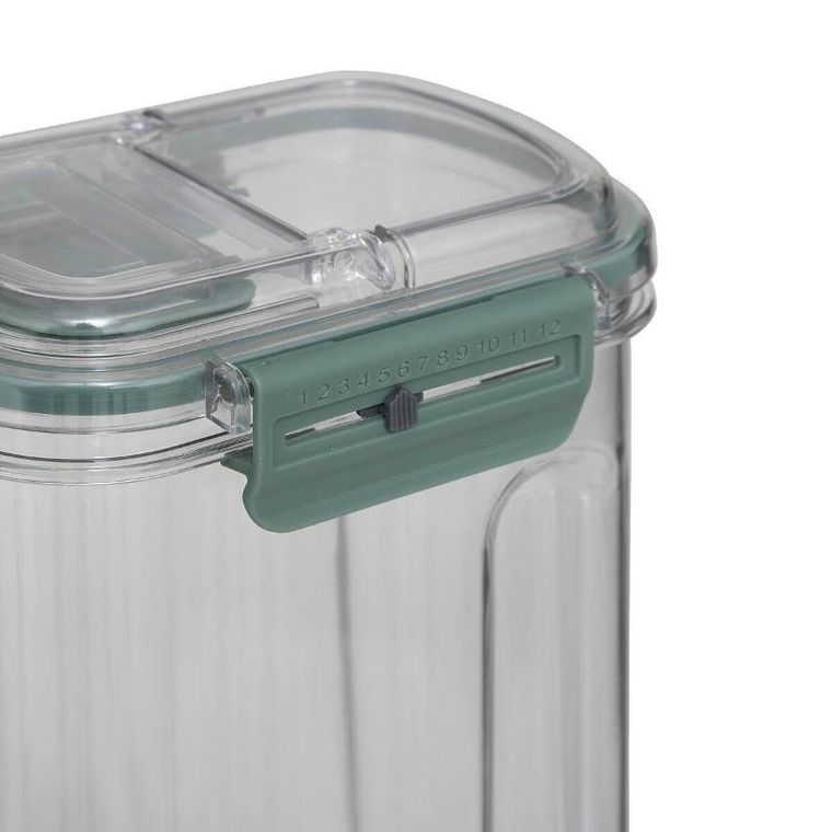 5five Simply Smart, Neo, hermetyczny pojemnik na żywność z datownikiem, 1600 ml