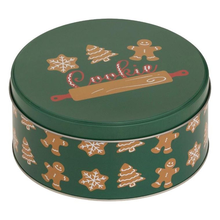 5five Simply Smart, okrągły pojemnik na ciastka, metal, 3 szt.