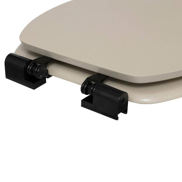 5five Simply Smart, Onyx, deska sedesowa, cicho opadająca, 37,5-49,9-5,2 cm
