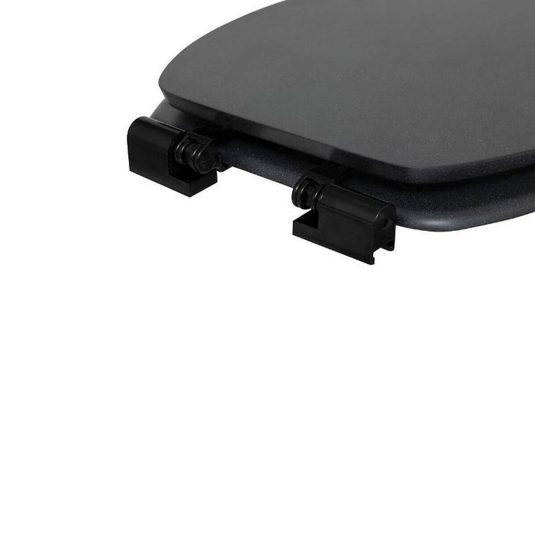 5five Simply Smart, Onyx, deska sedesowa, cicho opadająca, 37,5-49,9-5,2 cm